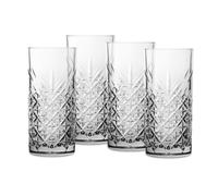 Pasabahce 520205 Timeless Lot de 4 Verres à Long Drink en Cristal 365 ML