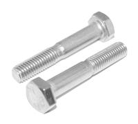 Lot de 4 vis à tête hexagonale M12 x 140 en acier inoxydable A2/V2A avec tige DIN 931 / ISO 4014, vis pour machine Idt Trade