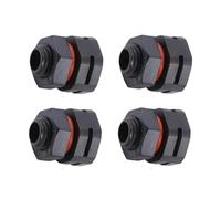 Lot de 4 vis d'aération étanches à la poussière IP68 - Réducteur de pression M12 x 1,5 - Bouchon de reniflard d'éclairage pour contrôle de l'humidité et de la pression - Vis de ventilation pour