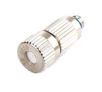 Lot De 40 Buse de Système de Brumisation Haute Pression Buse de Pulvérisation de Bruine pour le système de refroidissement extérieur, anti-gouttes Atom(Size:0.3mm,Color:Uniquement les buses en laiton)