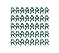Lot de 40 clips d'attache pour plantes, supports, tuteurs, pince pour arbustes, potagers - Grande taille -
