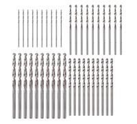 Lot de 40 Mini Forets Helicoidaux HSS 0.5mm 1.0mm 1.5mm 2.0mm Foret HSS pour Metal Bois Plastique Meche Metal Foret Inox Foret 1mm Foret Metal 2mm Outils de Percage de Precision pour Bricolage