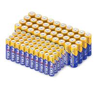 Lot de 40 Piles AA,R6P + 40 Piles AAA, R03P, 1,5 V au Carbone. PKCELL