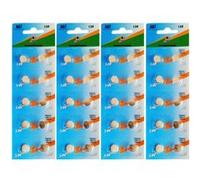 Lot de 40 Piles bouton plates type AG7/G7 1,55V compatibles LR927 395 - Visiodirect -