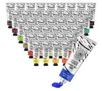 Lot de 40 tubes de peinture à l'huile, 50 ml, pour artistes