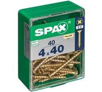 SPAX cab. plana yellox 4x40 M 40 uds