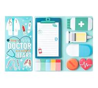 Lot De 440 Sticky Notes Autocollantes Amusantes En Forme D'animaux Pour Bureau,Étudiants Et Enseignants,Note Autocollante Mémo,Fournitures Scolaires Et Cadeaux Créatifs (Médical)
