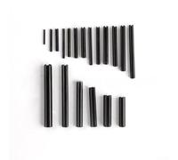 Lot de 450 broches fendues creuses en oxyde noir pour fixation dans les tâches d'assemblage et de menuiserie d'équipement de fabrication