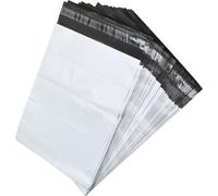 Lot de 450 pochettes d'expédition en plastique autocollantes | Pochettes d'expédition 500 x 600 mm avec fermeture autocollante | Pochettes d'expédition opaques en plastique 50 x 60 cm pour vêtements e