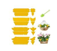 Lot de 48 attrape-mouches ¿ Piège à mouches ¿ Mignon et efficace Jaune