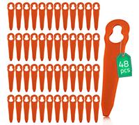 Lot de 48 Lames de Rechange en Plastique pour Stihl Polucut 2-2 Polycut 3-2 | Trimmer de pelouse FSA 45 FSA 57 FSE 52，Remplace OEM 4008 007 1000