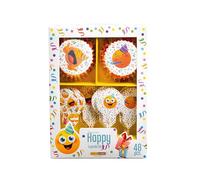 Lot de 48 muffins Smiley