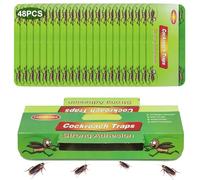Lot de 48 Pièges à Cafards, Produit Anti Cafard Vert, Attrape-Cafards Efficace Contre Les Cafards