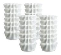Zenker 9918450 Ensemble de 480 moules à muffins en papier blanc, moule à muffin, caissette muffin, moule à gâteau, Papier, Blanc, 3 cm