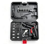 Lot de 49 perceuses sans fil portables, tournevis sans fil, batterie au lithium rechargeable par USB, mini tournevis électrique avec embouts, kit d'outils ménagers pour assemblage de meubles