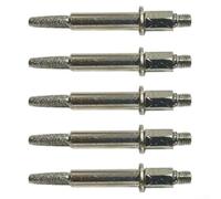 Lot de 5/10 pierres à aiguiser pour tronçonneuse - Têtes de meulage pour scie électrique - Accessoires de ponçage portable pour bois, jade, acier, argent (10 racines)