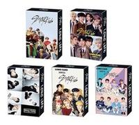 Lot de 5/150 pièces cartes Lomo Stray Kids Kpop cartes photo cartes de vœux avec boîte de cartes postales