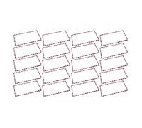 Lot de 5/20/10 enveloppes de courrier aérien, enveloppes d'invitation pour les fêtes, les vacances, les cartes postales, les douches avec aviation simple pour lettres