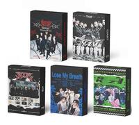 Lot de 5/275 cartes de vœux Stray Kids Lomo Kpop avec boîte de cartes postales