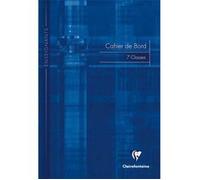 Lot de 5 Agendas de bord brochure souple, Format 21 x 29,7 cm, 144 pages : 48 cases par semaine, Couverture carte