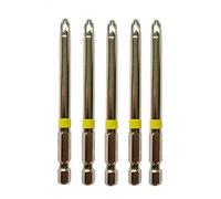 Lot de 5 Allemagne jjw Phillips Embouts Pozidriv PZ professionnel 3 x 75 mm long en acier spécial résistant aux chocs, nickelé