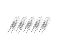 Lot de 5 ampoules halogènes Osram Halostar Starlite 64415 S, 10 W, 12 V, G4, Blanc chaud 2800 K, à culot à broche, variable
