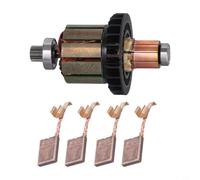 Lot de 5 balais de charbon 13 x 13 x 10 mm pour DDF482 DHP482, pièce de rechange 619380-9 619583-5 avec CB-440 194427-5 pour perceuse
