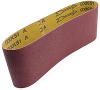 Lot de 5 bandes abrasives - 100 x 560 mm - Grain 400