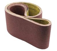 Lot de 5 bandes abrasives 100 x 910 en grain 100 bandes abrasives pour ponceuse à bande abrasive pour Güde BTS 4000 / ECO Band