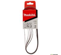 Lot de 5 bandes abrasives 9x533 mm G100 pour bois/métal - MAKITA - P-43284