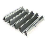 Lot de 5 barres Flavorizer inox pour Weber Spirit 300 (boutons façade)