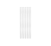 Lot de 5 Bâtons de Colle Thermofusible 7x180mm Format Stick Blanc