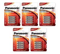 Lot de 5 Blisters Lot de 4 Piles Pro Power LR03/AAA (Micro) Alcaline Manganese 1,5 V