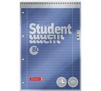 Lot de 5 blocs de classement A4 spirale haut Lin.27