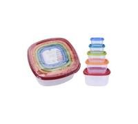 Lot De 5 Boîtes À Lunch En Plastique 911000140 Excellent Houseware