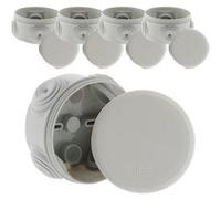 Lot de 5 boîtes étanches Ø70 Prof. 35mm - IP55 G