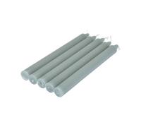 Homéa, Set de 5 Bougies Chandelier 20 cm Essentiel Coloris Gris