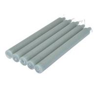 Paris Prix Bougies chandelier Homéa Essentiel 20 cm Lot de 5 Gris