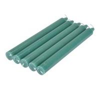 Paris Prix Lot de 5 bougies chandelier Essentiel II 19 cm Vert