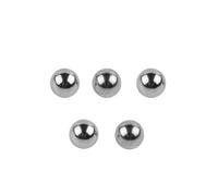 Lot de 5 boules en acier 3,5 mm N089668 pour DeWalt DCF885 DCF886 | DCF886 DCF887 Lot de 5 porte-embouts en métal argenté pour sécuriser les embouts