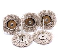 Lot de 5 brosses en nylon [très dur ] pour mini-ponceuse Dremel Proxxon - outil multifonction