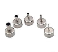 Lot de 5 buses à air chaud, pointes en acier de 22 mm pour station de soudage 858D 8586 878, accessoires de soudage 3/4/5/8/10 mm