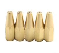 Lot de 5 buses de chalumeau à gaz pour soudage à l'oxygène, propane, acétylène, soudage de bijoux, chauffage de 0,5 à 2 mm (version acétylène)