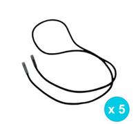 Lot de 5 cabiclic enrouleur 1.50 m
