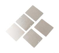 Lot de 5 caches de guide d'ondes en mica résistant à la chaleur 104 x 85 mm | Haute résistance à la chaleur, à l'humidité, matériau en mica, résiste aux températures de cuisson intenses