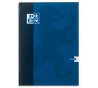 Lot de 5 Cahiers reliure brochure souple, Format 24 x 32 cm, 192 pages, grands carreaux papier 90g G