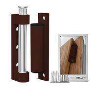 Lot de 5 charnières de porte et de fenêtre - Charnières de porte, bande de fenêtre, ruban de rénovation, pièces de rechange, pour porte anti-insectes, ferrures à bascule (marron, 5 charnières)