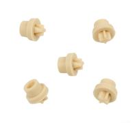 Lot de 5 clapets anti-retour en caoutchouc synthétique de rechange pour pompe Stenner - Raccord d'injection flexible pour pièces péristaltiques 7,7 x 4,7 x 11 mm