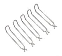 Lot de 5 clips à ressort, en acier inoxydable 304, long circlip 61 x 22 mm pour Karcher K3 K4 K5 K6 pour tuyau K7 50372210