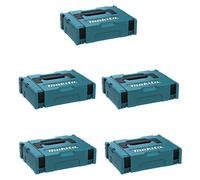 Lot de 5 coffrets MAKITA MAKPAC, type 1